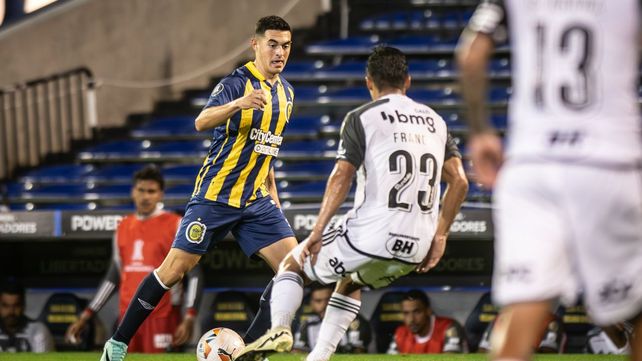 Maxi Lovera volvió a jugar ante Mineiro luego de una lesión y tendría la chance para el once titular de Central ante Argentinos Juniors.