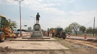 Metrofe: avanza la obra de transformación de avenida Blas Parera