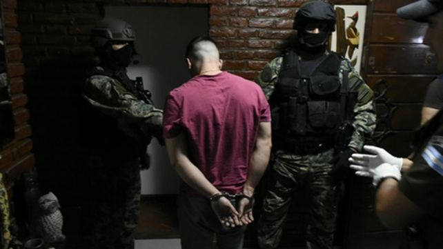 operativos. Gendarmería detuvo a 38 sospechosos de integrar la red.