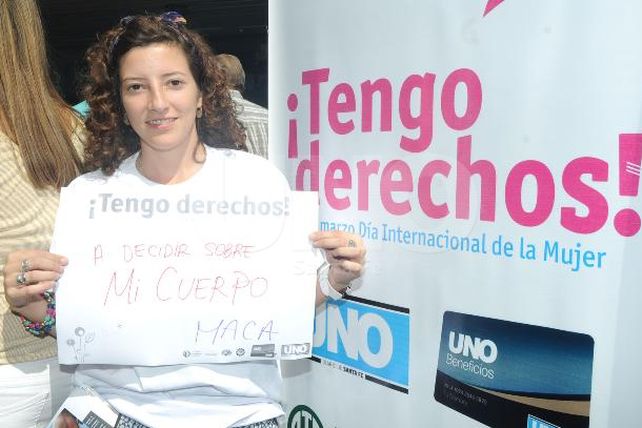 ¡Tengo Derechos!, la frase que se replicó en la peatonal