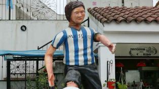 La estatua de Messi más fea del mundo y el misterio sobre su paradero
