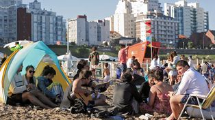 En diciembre, Mar del Plata batió el récord de turistas