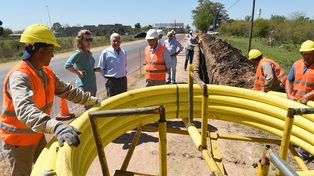 Se amplía la red de gas natural y beneficiará a unas 900 familias