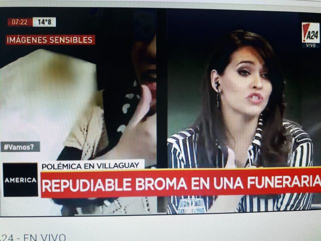 La chica del irrespetuoso video con un muerto en una funeraria, pidió disculpas públicas
