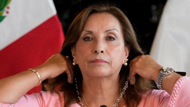 La Presidenta de Perú Dina Boluarte
