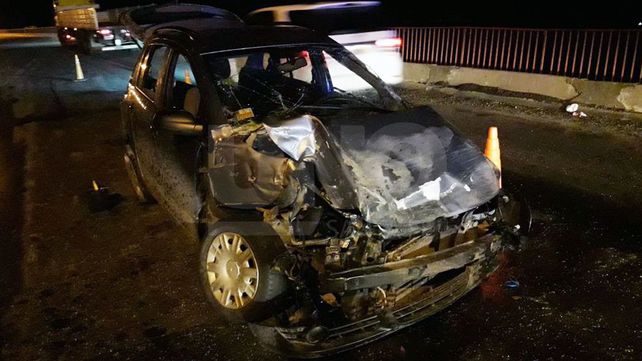 Un vuelco en la 168 complicó el tránsito