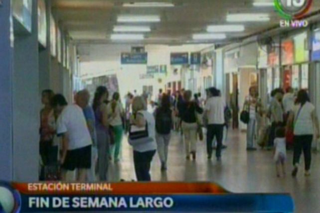 El fin de semana largo trajo movimiento en la Estación Belgrano