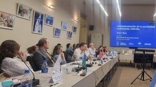 Entre Ríos presentó en Nación la implementación de la modalidad combinada en educación superior