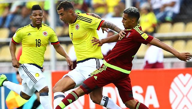 Colombia no pudo con Venezuela y puso en riesgo el segundo puesto