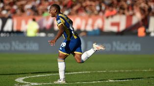 Jaminton Campaz lo grita con alma y vida. Fue el segundo de Central en el clásico ante Newells, en el Coloso.