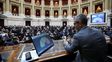 Diputados. El Congreso vivió una jornada clave con amplio respaldo social en las calles para sostener la ley de discapacidad.