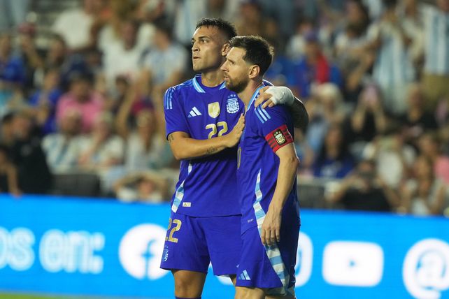 Lautaro Martínez y Lionel Messi, campeones en Qatar 2022, irán por la defensa del título.