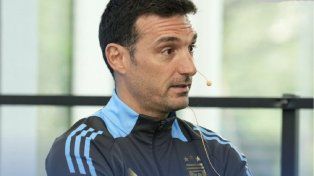 Lionel Scaloni habló en una nota.