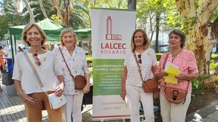 Las voluntarias de Lalcec presentes en cada campaña contra el cáncer&nbsp;