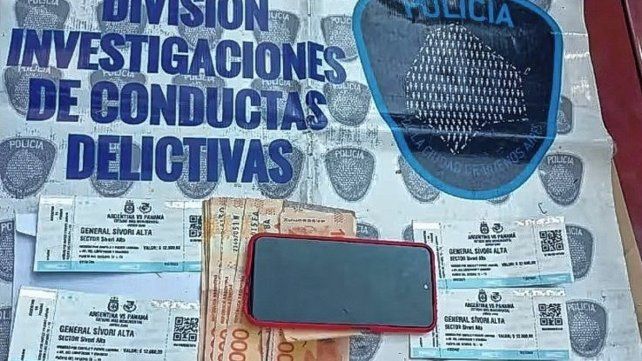 La Policía de Buenos Aires incautó entradas que estaban destinadas a la reventa para Argentina-Panamá.