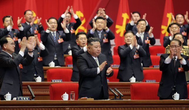 Kim Jong-un fue reelegido como líder del partido en Corea del Norte con el 100 % de los votos