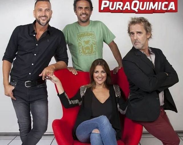 Maju Lozano anunció su incorporación al programa con una foto con sus compañeros.