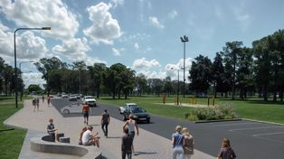 El Parque Regional Sur, será intervenido jerarquizando sus calles linderas, con nuevos senderos y mejoras en el circuito KDT y el velódromo.