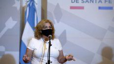 La ministra de Salud provincial La ministra de Salud provincial