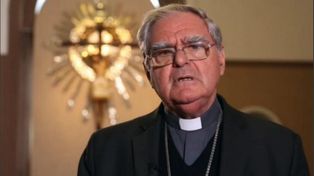 Monseñor Oscar Ojea, presidente del Episcopado Argentino, dio su mensaje de Pascua.