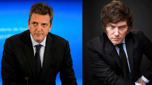 Sergio Massa y Javier Milei expondrán sus propuestas en el debate presidencial
