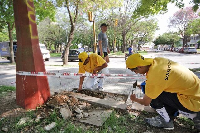 Ponen en condiciones el Parque del Sur
