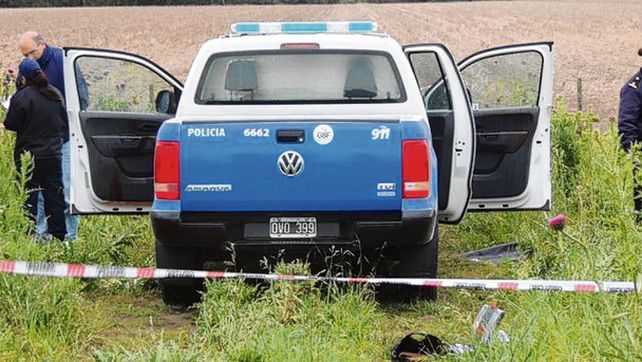escena. El lugar del crimen de Delgado