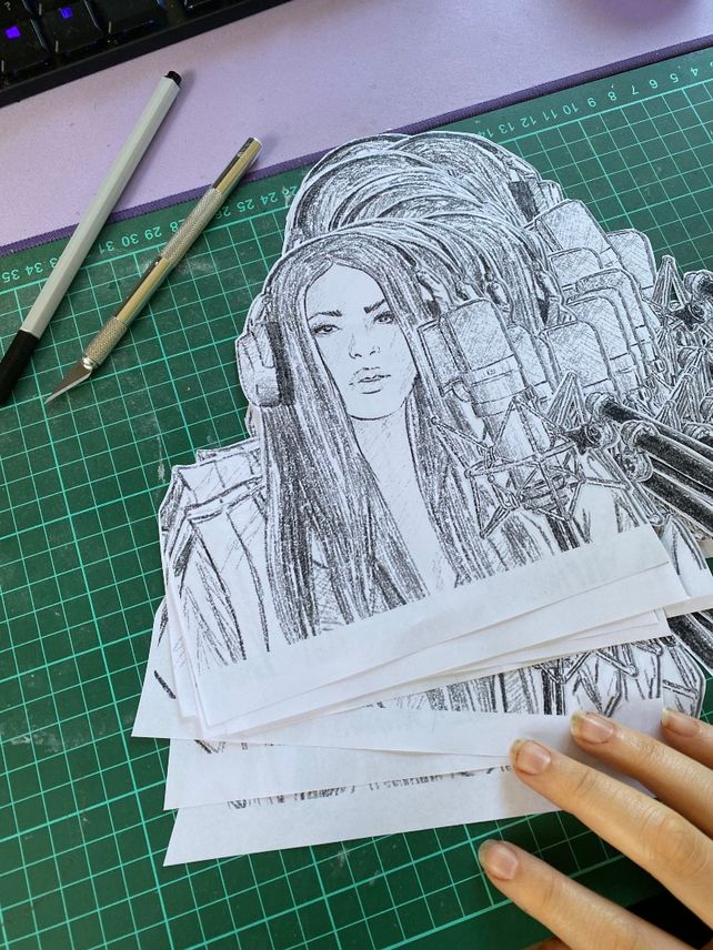 La ilustradora argentina que creó la animación del video de Shakira y Bizarrap