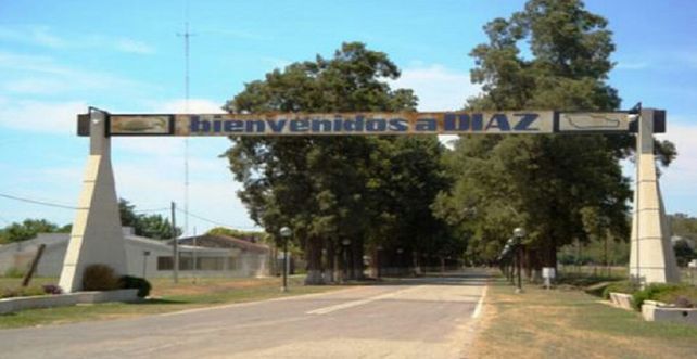 La localidad. El violento episodio sucedió a 100 kilómetros de la ciudad de Santa Fe