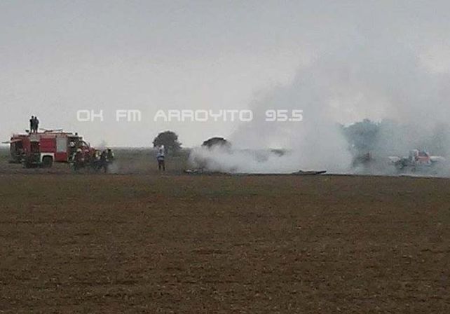 Cayó una avioneta y murieron dos personas