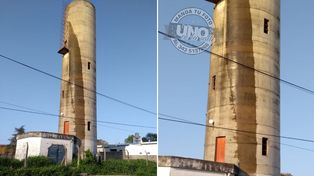 Paraná V: el tanque sigue chorreando agua potable