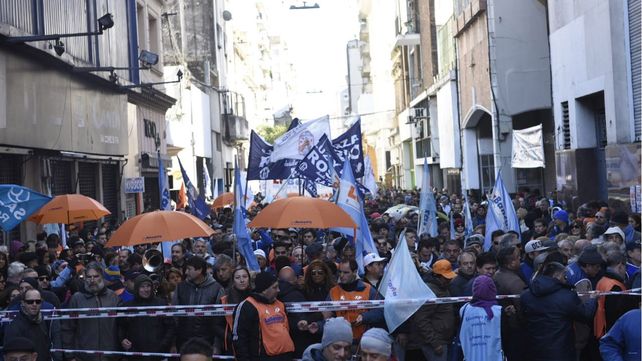 El reflejo del paro nacional en Rosario