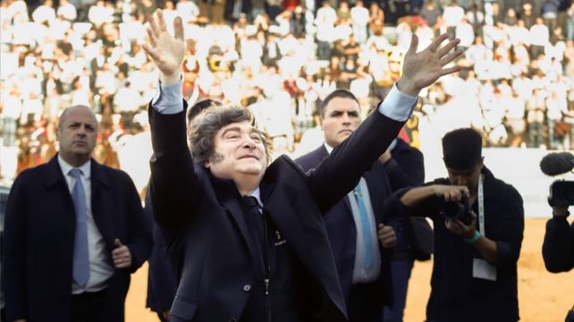 El presidente Javier Milei