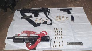 Violencia narco en Paraná: la Policía secuestró ametralladoras en operativo