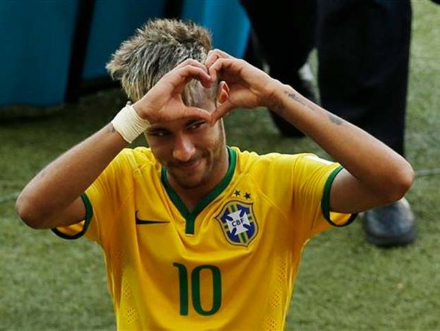 Neymar está en condiciones de jugar frente a Colombia