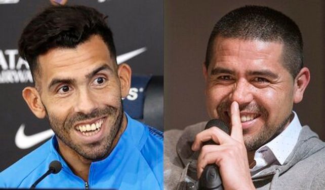 Carlos Tevez y Juan Román Riquelme no tienen una buena relación