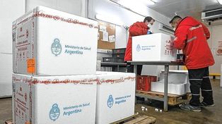Se repartieron dosis de la vacuna Sputnik, componente 1 y 2 en las provincias
