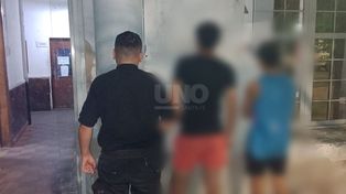 Los adolescentes detenidos por el robo de un celular