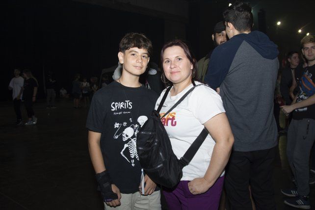 Julián Carlini y Jorgelina Arocha