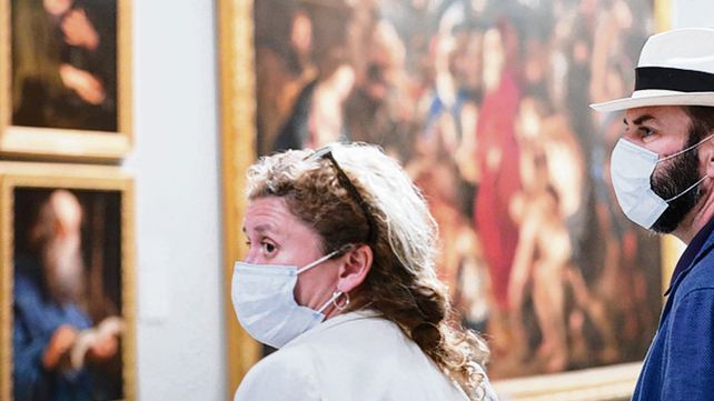 Nueva normalidad. El Museo del Prado ya recibe visitantes.&nbsp;