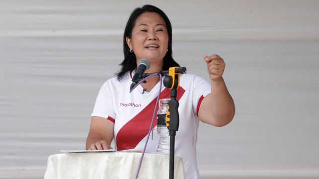 Keiko Fujimori busca la presidencia de Perú contra Pedro Castillo.