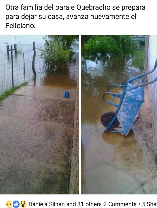 Santa Elena. La zona del arroyo Quebracho. Foto Nicolas Ríos.