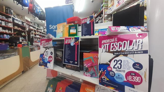 La canasta escolar a precios promocionales estará vigente hasta el 31 de marzo.&nbsp;