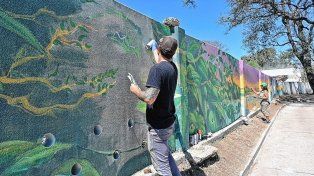 Todas las Manos: un mural inspirado en la naturaleza se suma a la transformación del Paseo Puerta del Sol