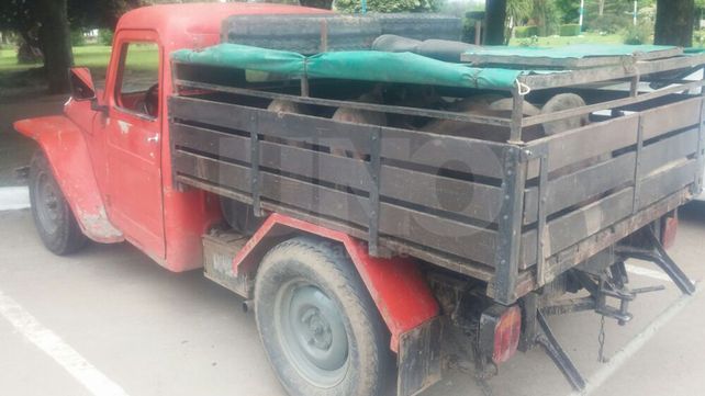 Secuestraron 20 animales robados en un control policial en Santa Teresa