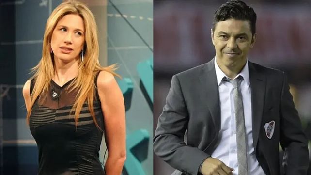 Marcelo Gallardo y Alina Moine confirmaron su romance sin querer
