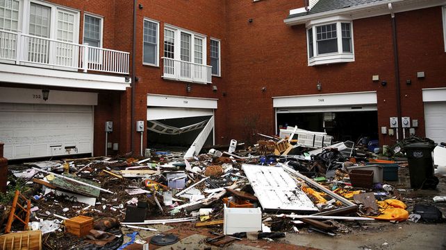 Imágenes del devastador paso del huracán Florence por Carolina del Norte