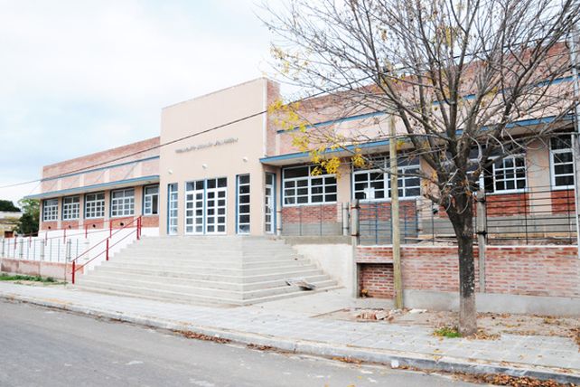 Avanzan las obras de las escuela Avellaneda en Aldea Brasilera