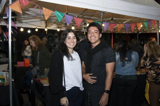 Georgette Mouselli y Nicolás Sánchez