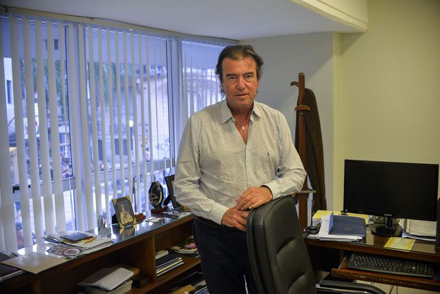 Desde su despacho en la Sala Nº 2 en lo Civil y Comercial.&nbsp; Foto UNO Mateo Oviedo.&nbsp;